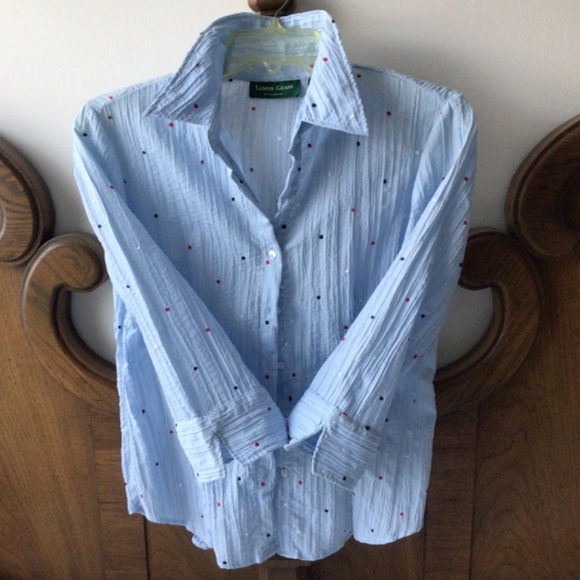 Lemon Grass Studio button down blouse - Picture 2 of 13